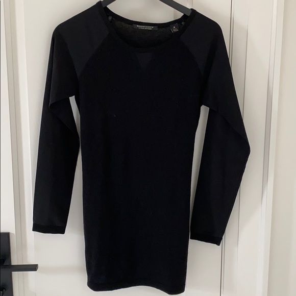 Scotch&Soda Raglan Contrast Sleeve sweater dress - Picture 5 of 7